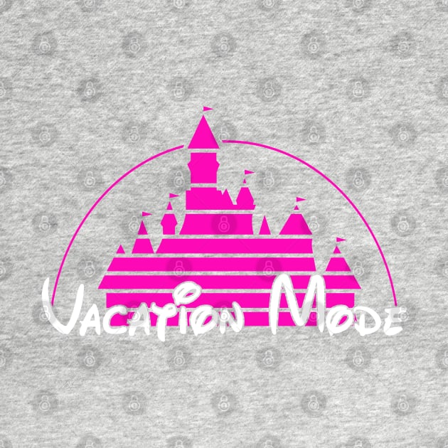 Vacation Mode Pink by old_school_designs